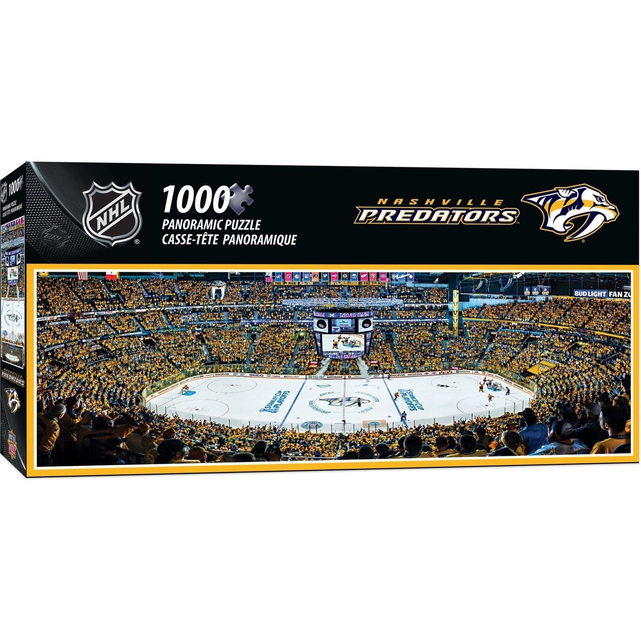 MasterPieces Nashville Predators - 1000 Piece Panoramic Jigsaw Puzzle ...