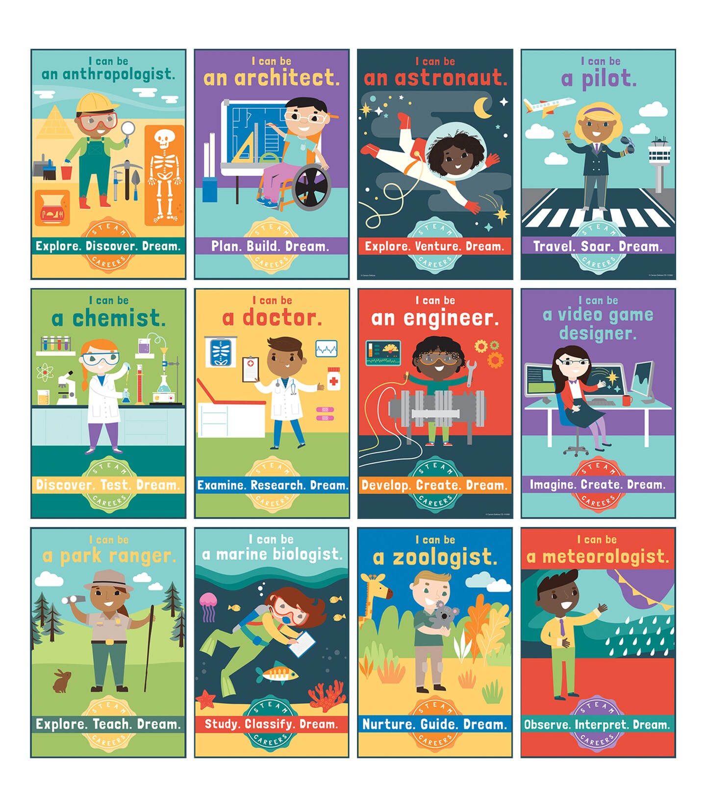 Carson Dellosa STEM Bulletin Board Sets Michaels