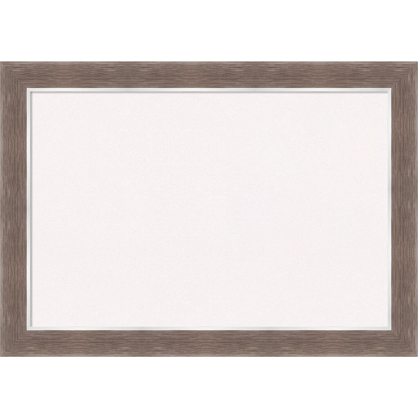 Noble Mocha Framed Corkboard, White Cork