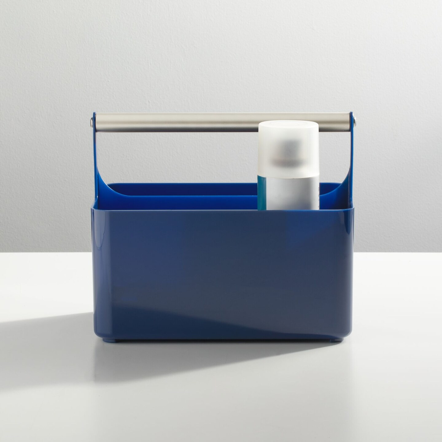 mDesign Plastic Shower Caddy Storage Organizer Utility Tote