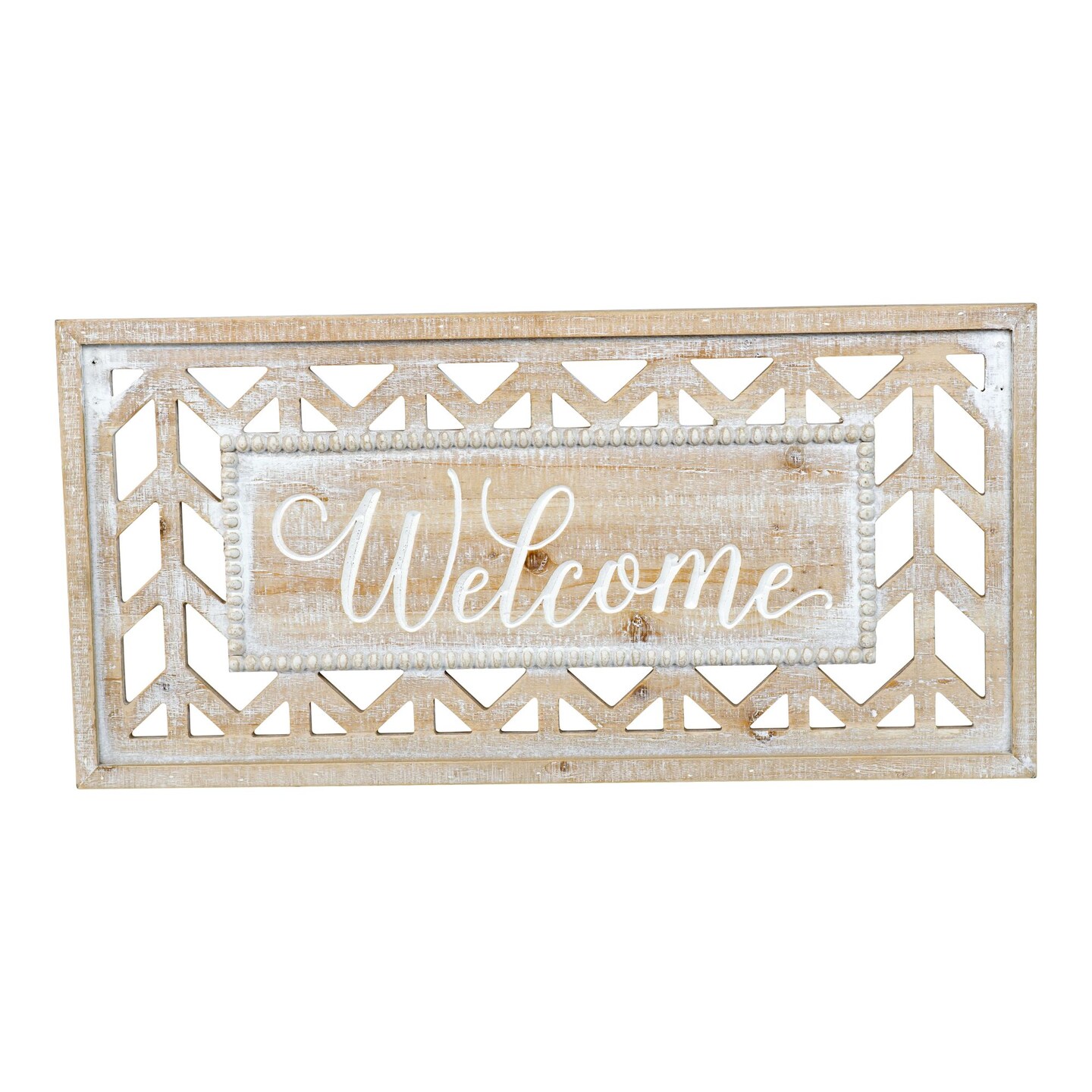 Welcome Signs Retangular Creative Design 22.75