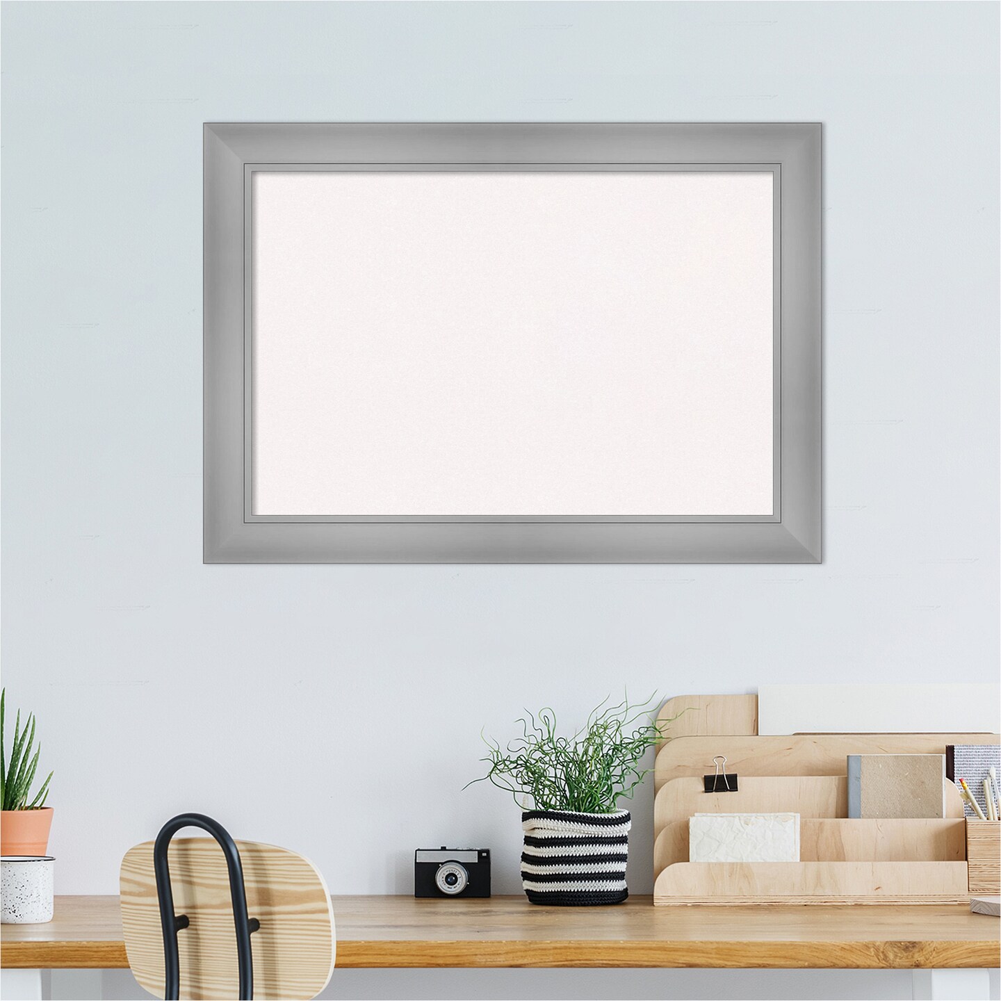 Flair Framed Corkboard, White Cork
