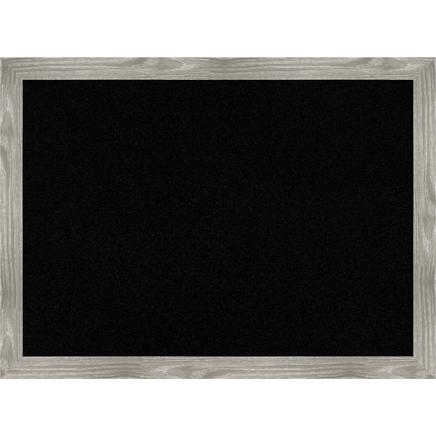 Dove Greywash Square Framed Corkboard, Black Cork