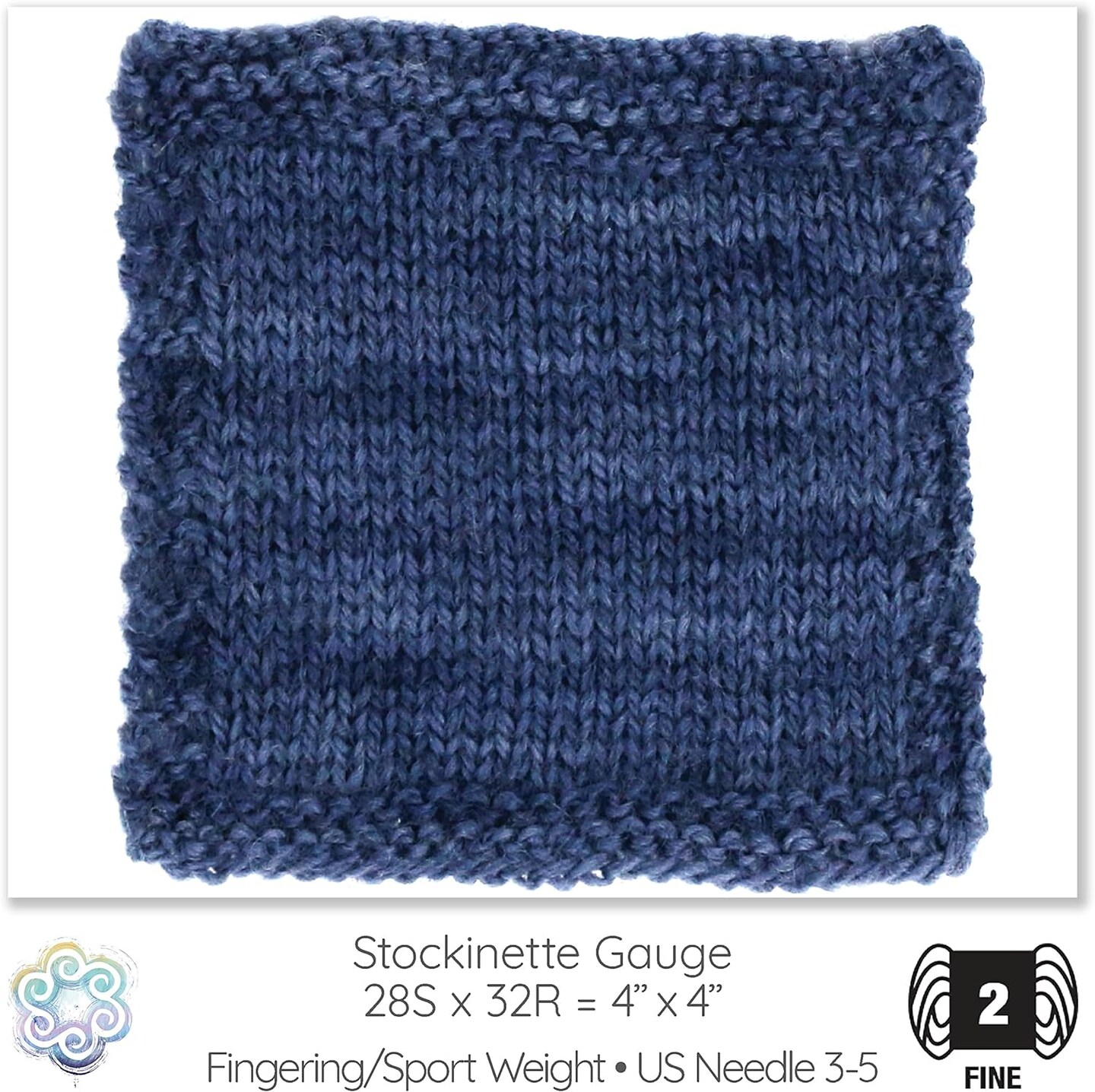 Organic Wool Yarn - Ecolana Certified Organic, Pacific Northwest Hand Dyed, #2 Fingering /Sport Weight, Knit, Crochet, Weave.