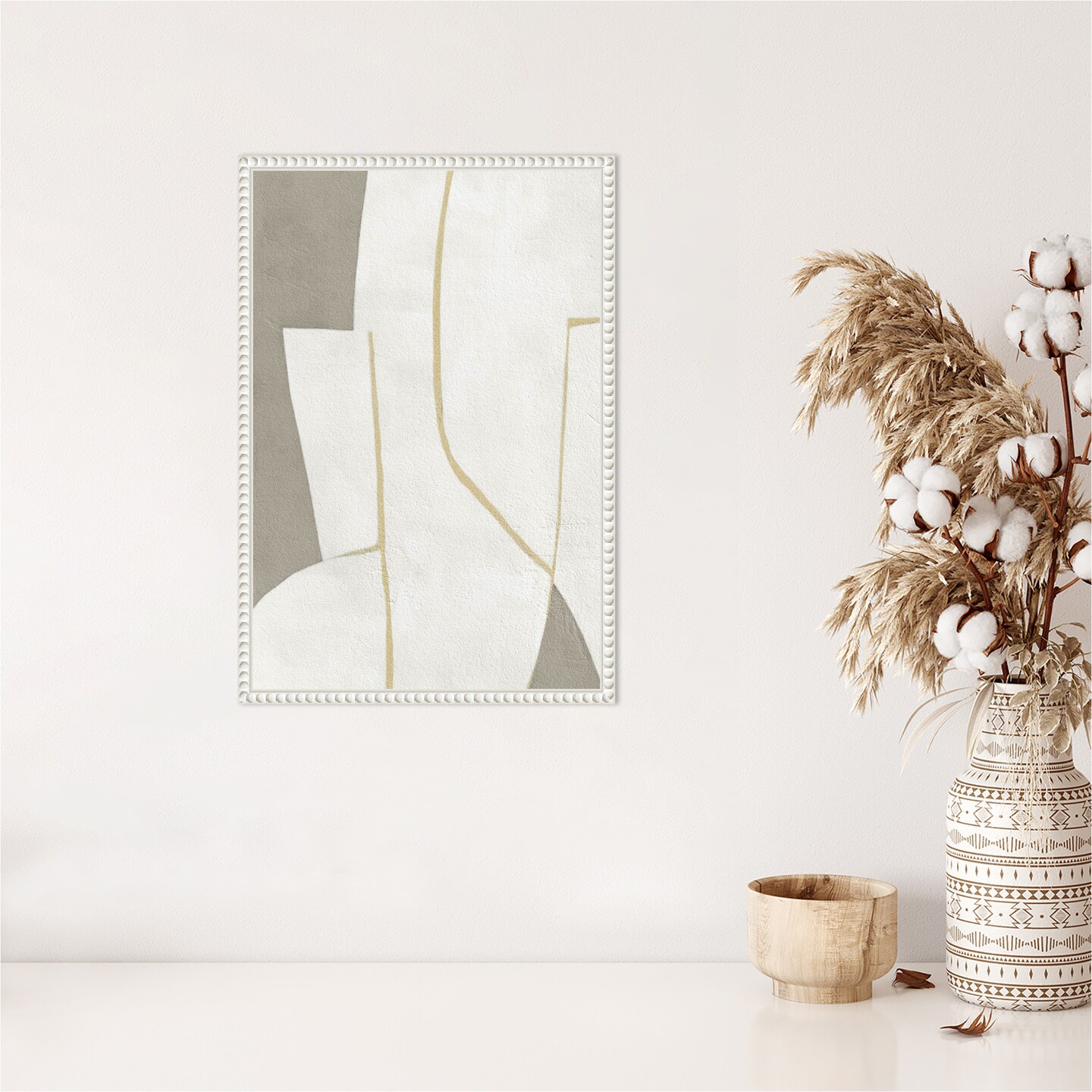 Ancestry #7 by Annike Limborco Framed Canvas Wall Art