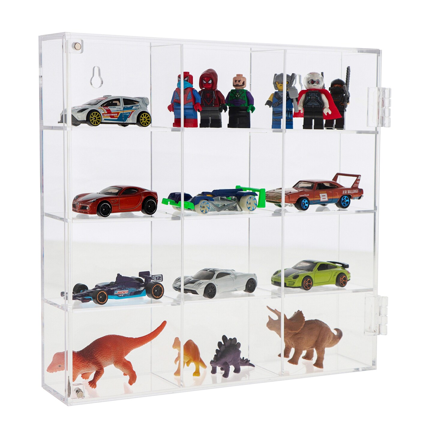 7Penn Standing 10 x 10.7in Acrylic Small Figurine Display Shelf for Collectibles