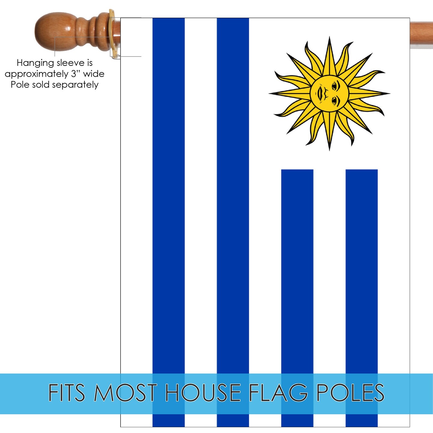 Flag of Uruguay Decorative  Flag