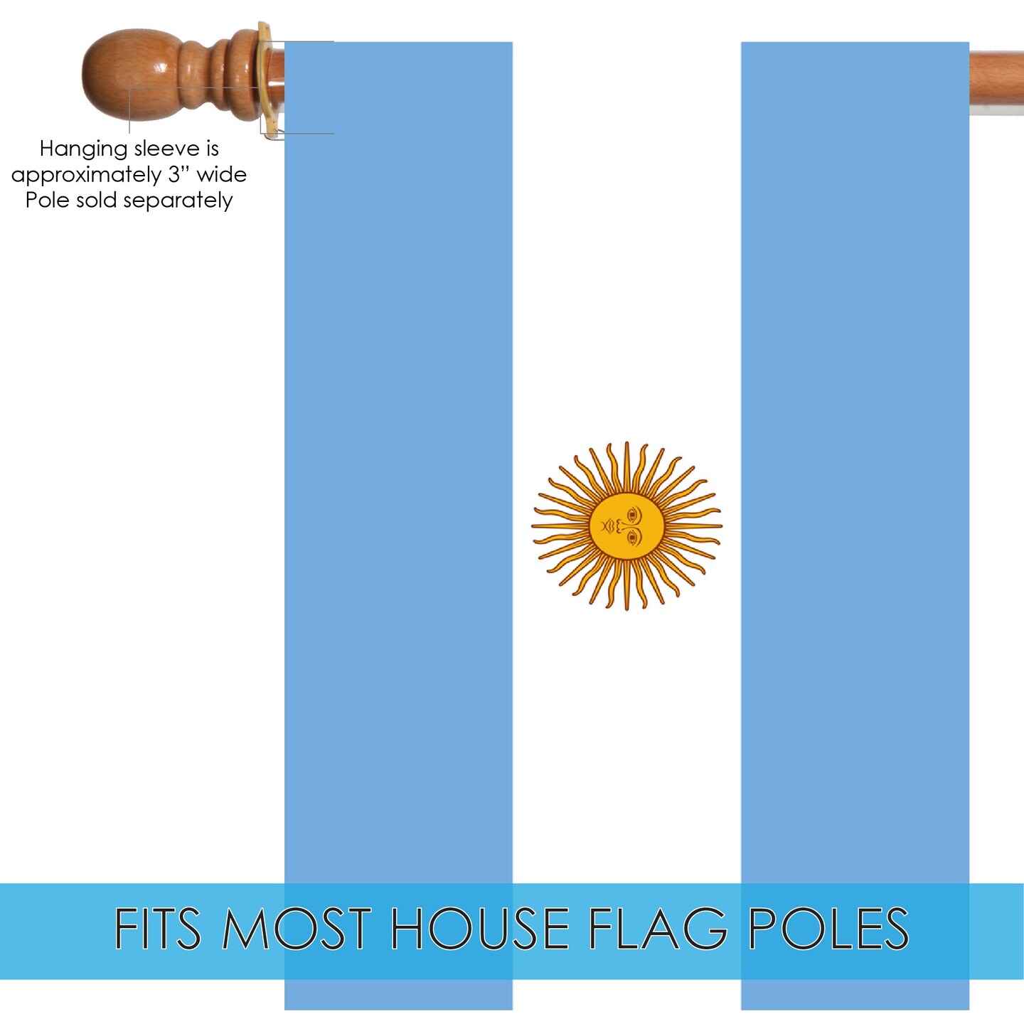 Flag of Argentina Decorative  Flag