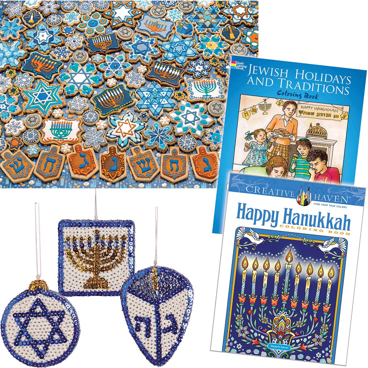 Herrschners Hanukkah Crafting Bundle Craft Kit