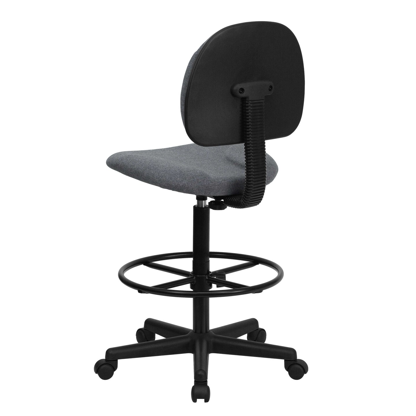 Emma and Oliver Two Cylinder Drafting Chair (Cylinders: 22.5&#x22;-27&#x22;H or 26&#x22;-30.5&#x22;H)