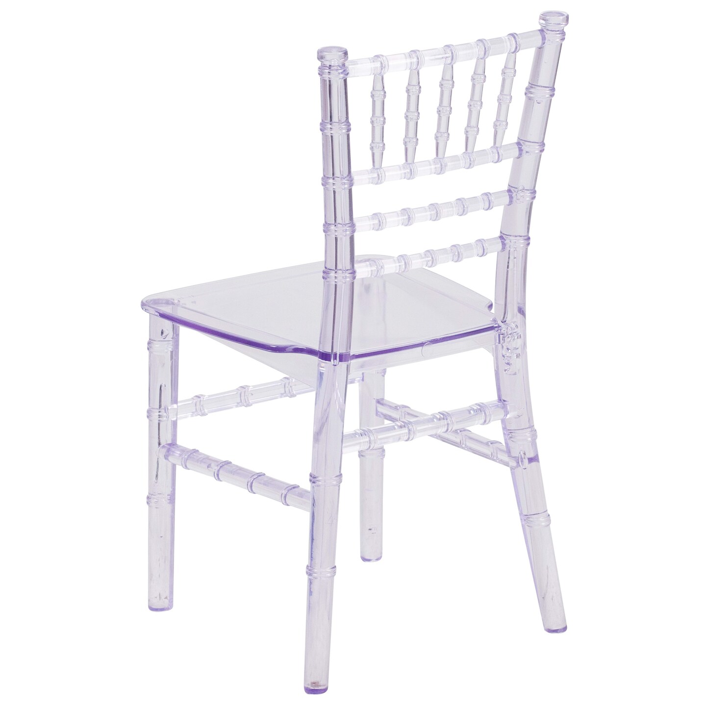 Emma and Oliver 10 Pack Child&#x2019;s All Occasion Resin Chiavari Chair for Home or Home Based Rental Business