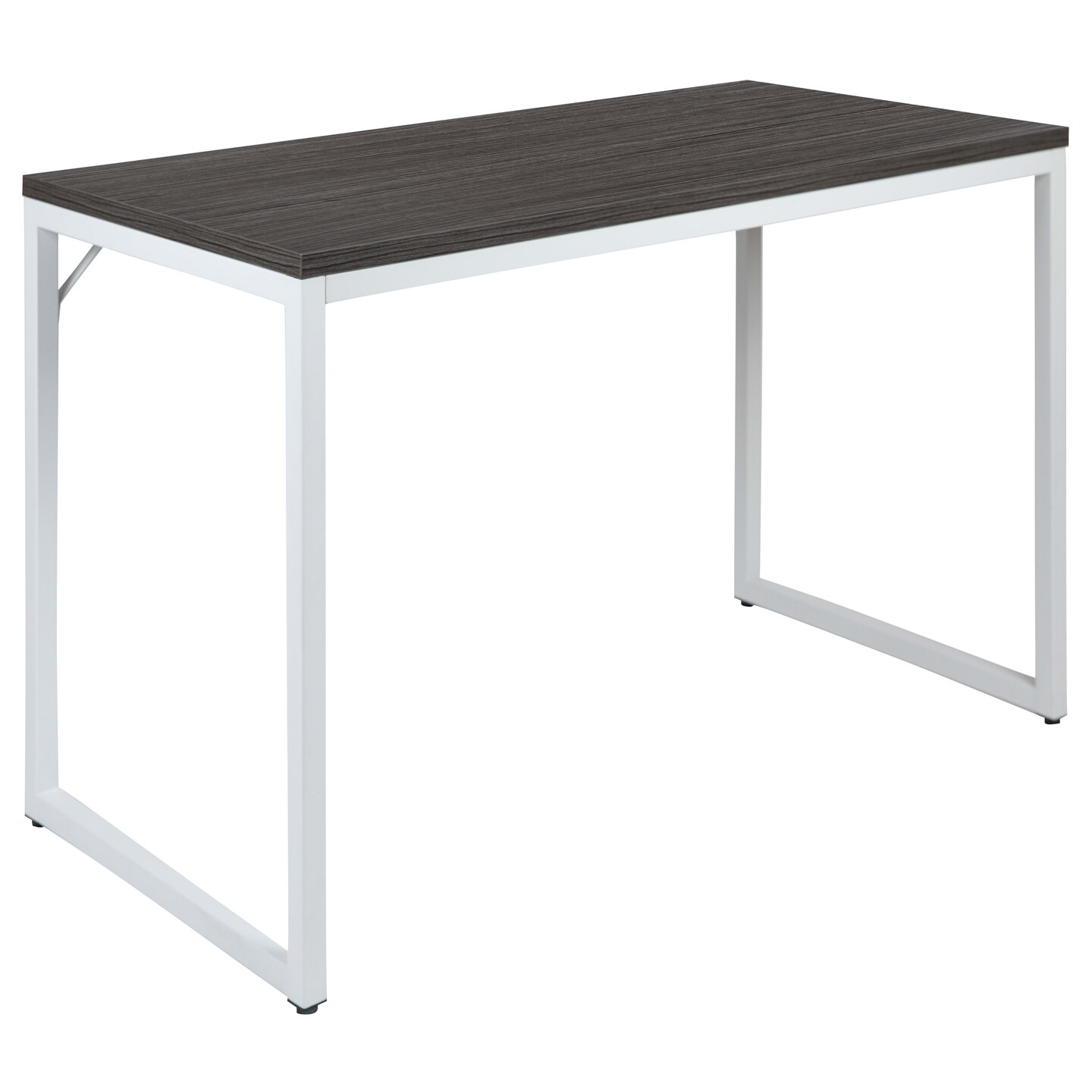 Merrick Lane Berlin 47 Inch Computer Desk with Open Metal Frame