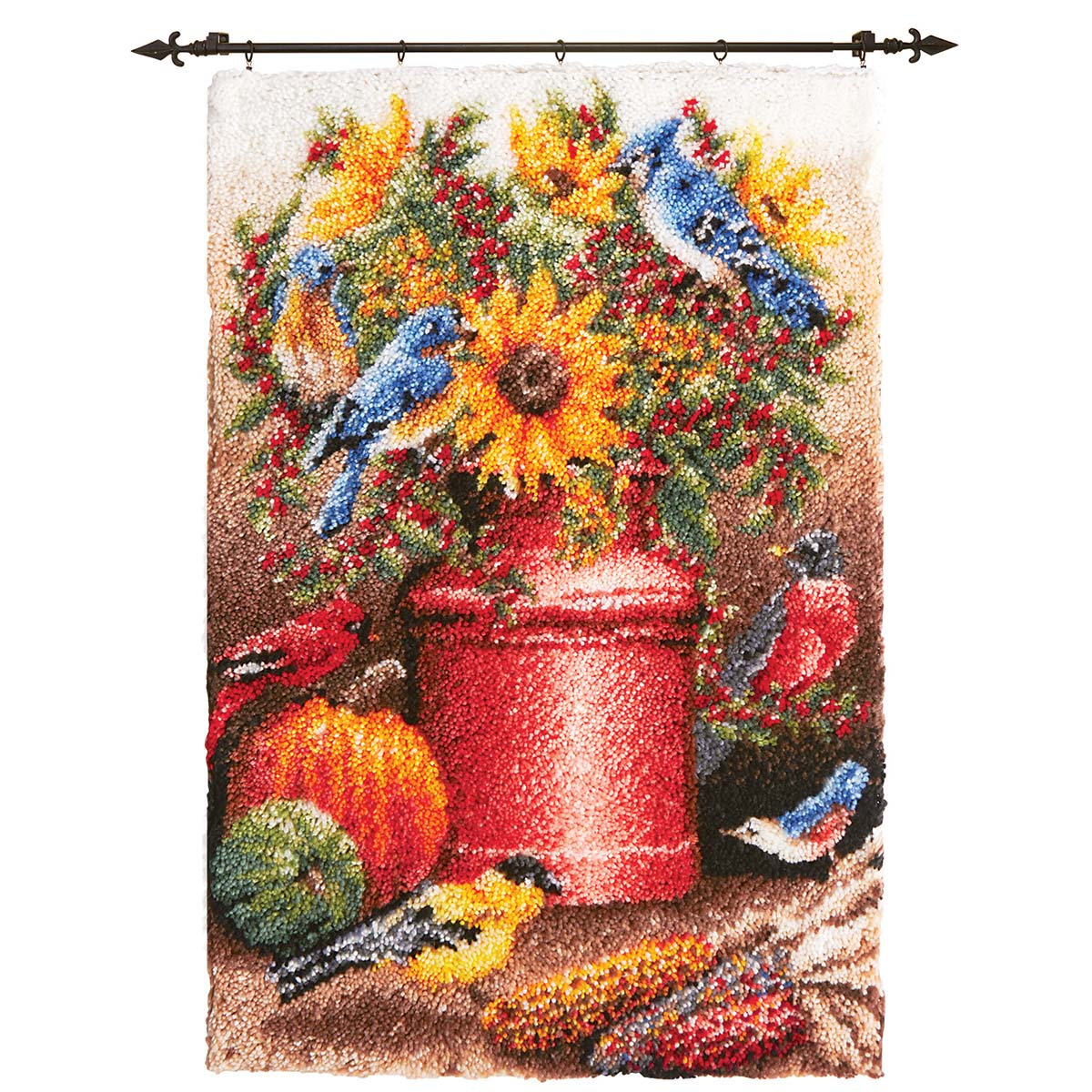 Herrschners  Harvest Still Life Latch Hook Kit