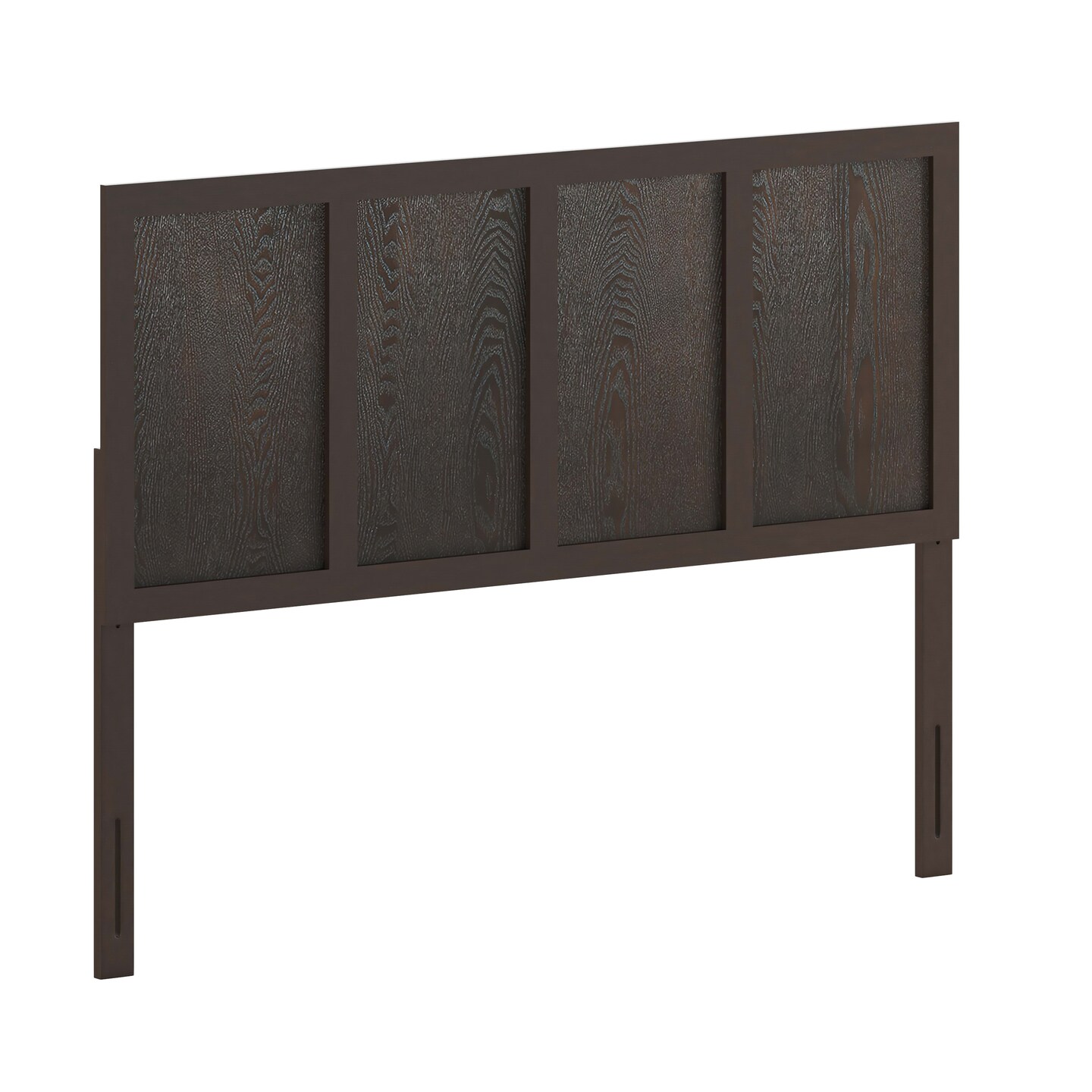 Merrick Lane Grady Raised Panel Wooden Adjustable Headboard Only