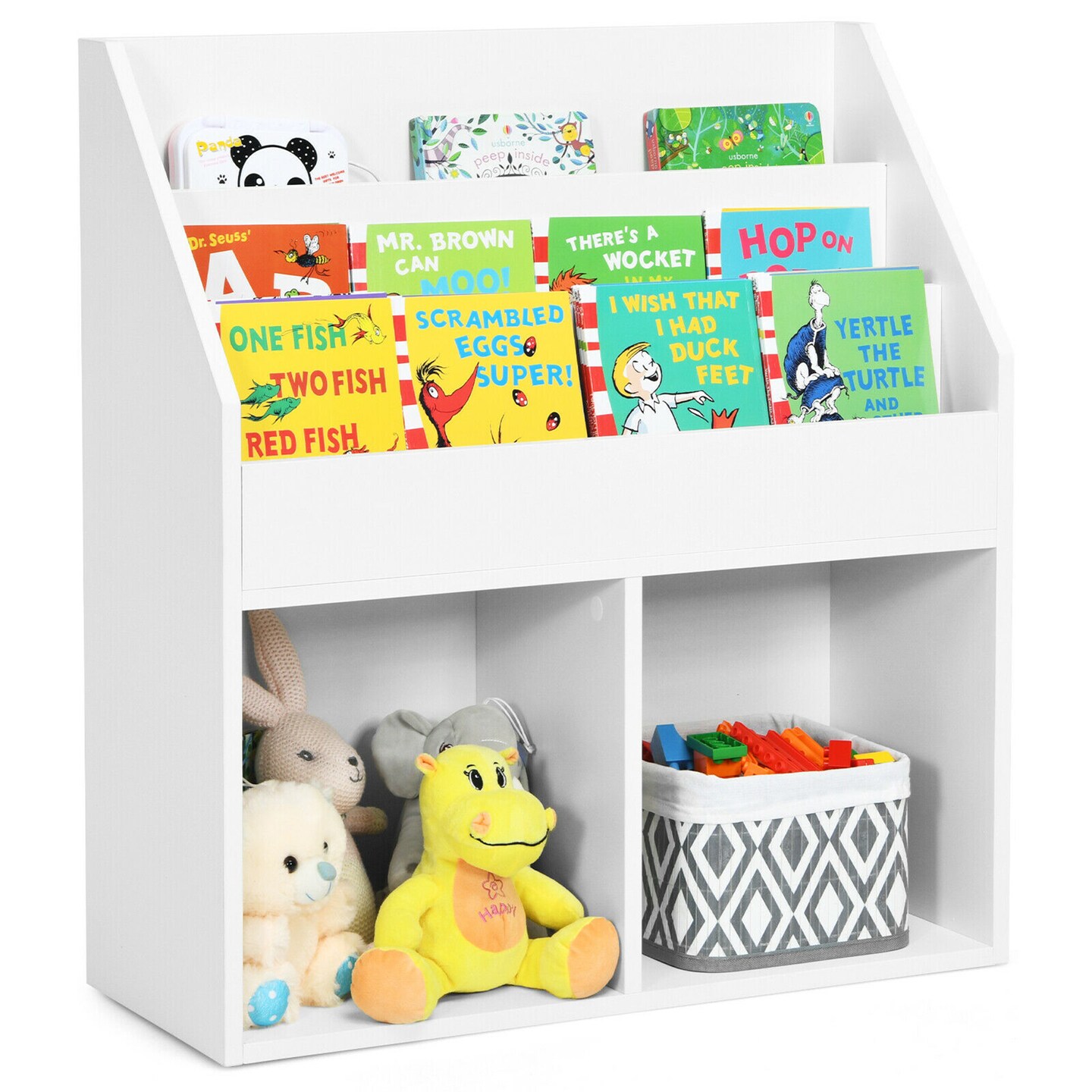 Shops toy box and bookshelf