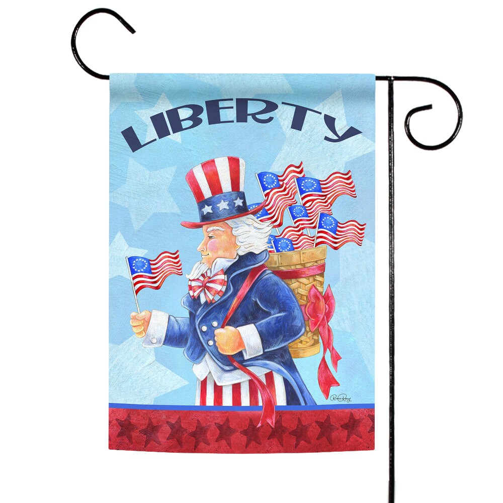 Uncle Sam Decorative Patriotic Flag