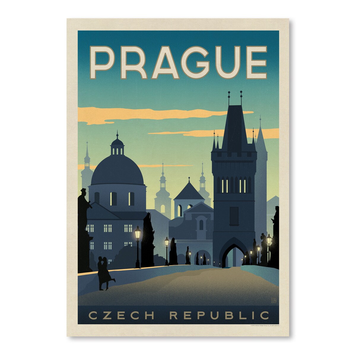 Prague by Anderson Design Group  Poster Art Print - Americanflat