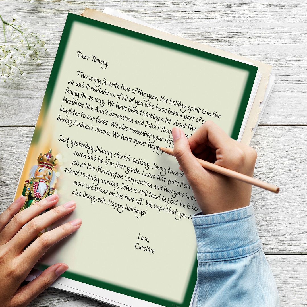 Great Papers! Holiday Nutcracker Letterhead, Invitations and Announcements, Printer Friendly, 8.5" x 11", 50 Pack