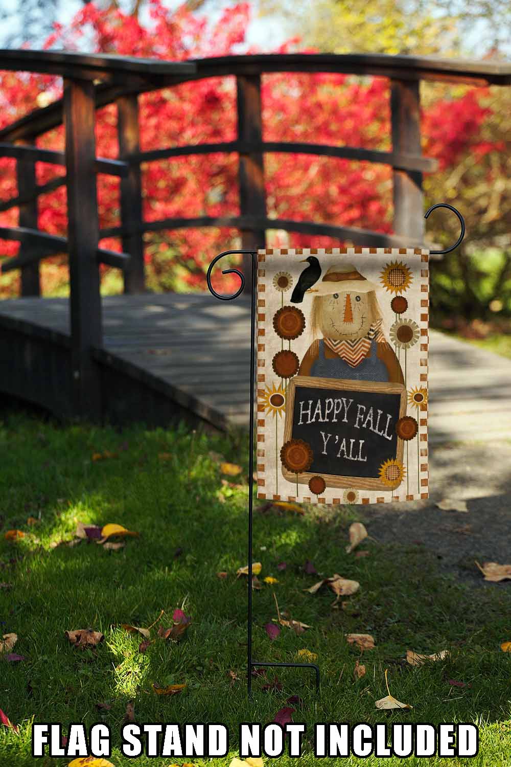 Happy Fall Y&#x27;all Decorative Fall Flag