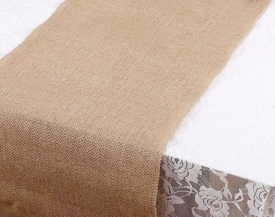 40&#x22; Wide Burlap Fabric Natural Multipurpose Fabric by a Yard