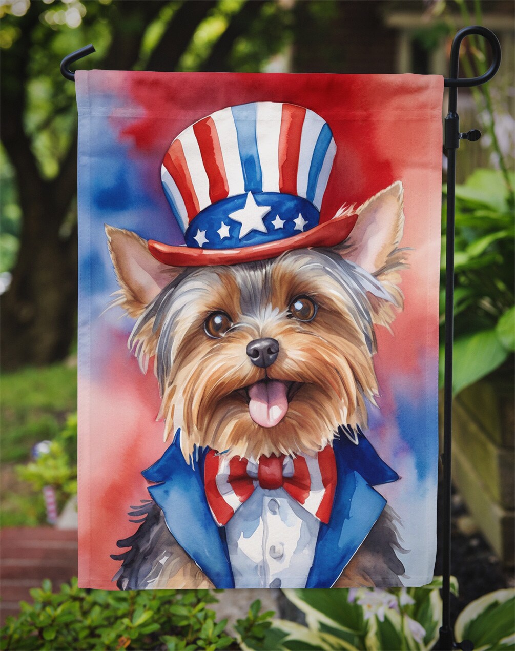 Caroline's Treasures Yorkshire Terrier Garden Flag