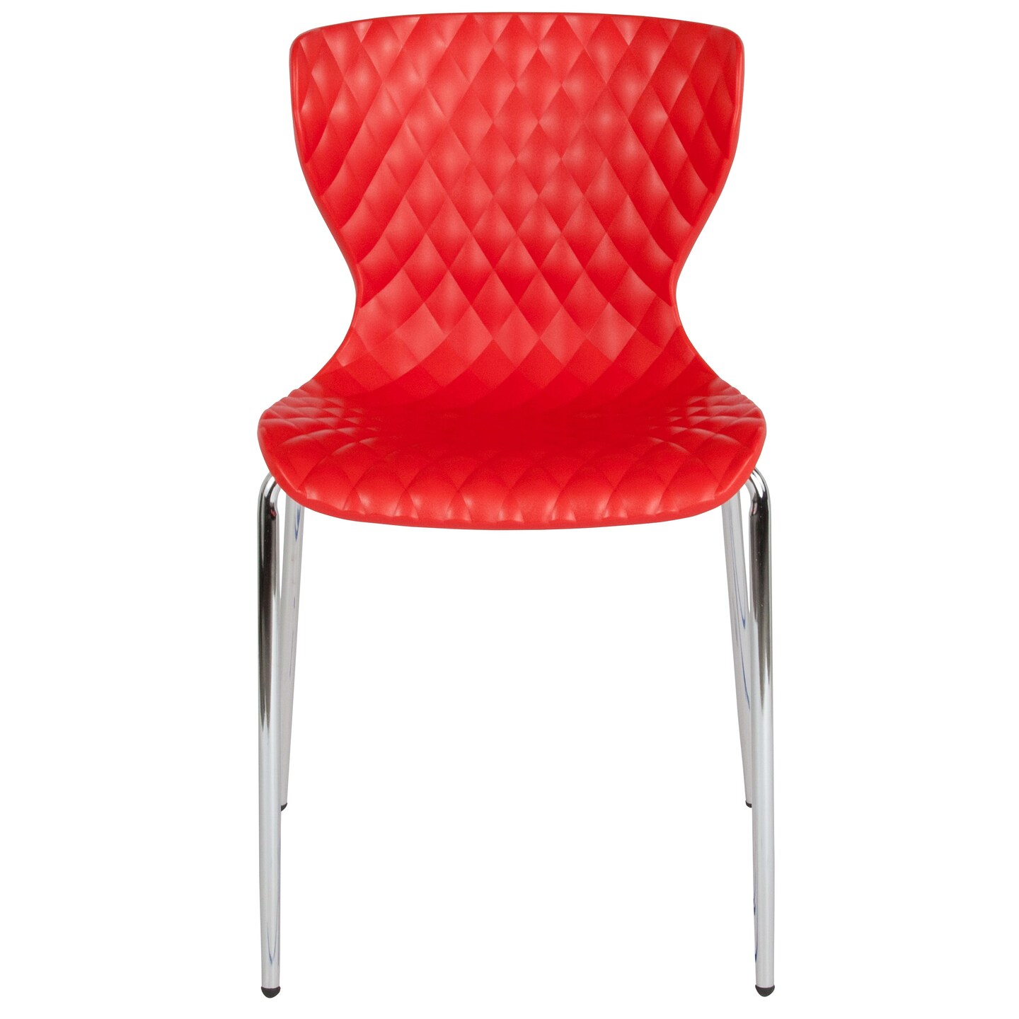 Emma and Oliver Contemporary Design Accent Dining Plastic Stack Chair