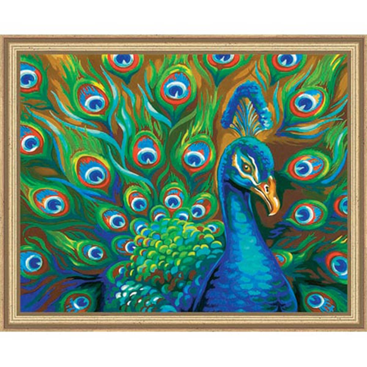 Paintworks Wild Feathers Paint by Number Kit Michaels