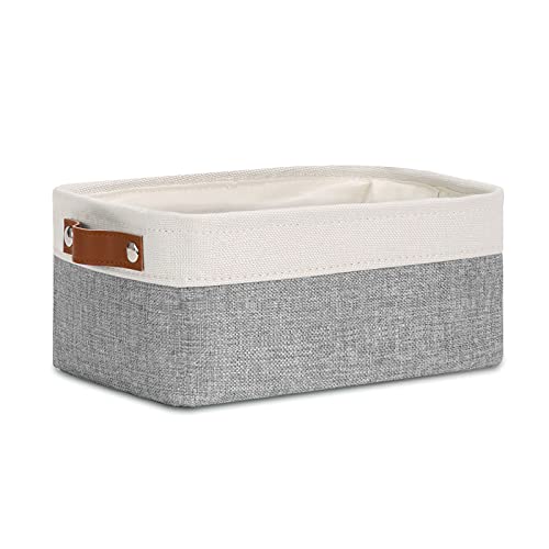 Small Storage Bin, Fabric Storage Basket