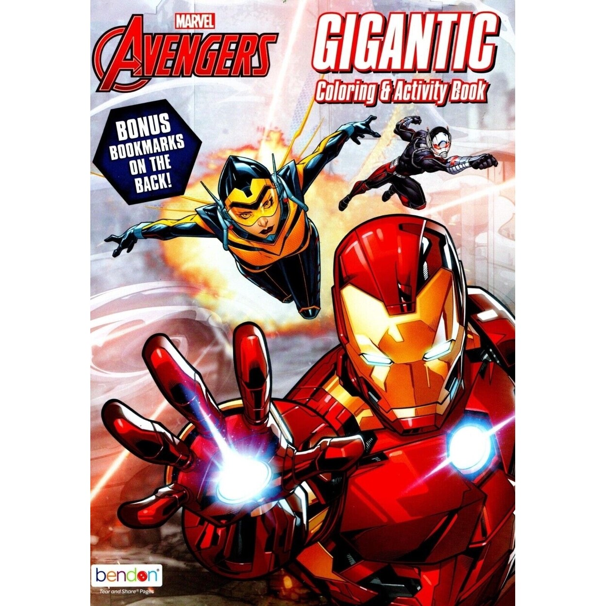 Avengers Gigantic Coloring And Activity Book For Kids Superhero Fun