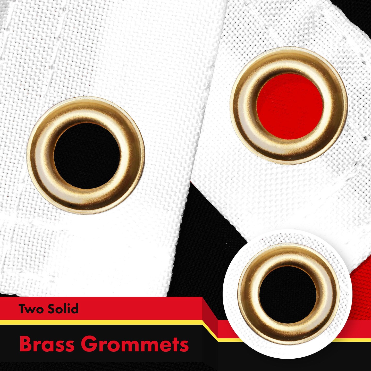 G128 5 Pack: Uganda Ugandan Flag | 3x5 Ft | LiteWeave Pro Series Printed 150D Polyester | Country Flag, Indoor/Outdoor, Vibrant Colors, Brass Grommets