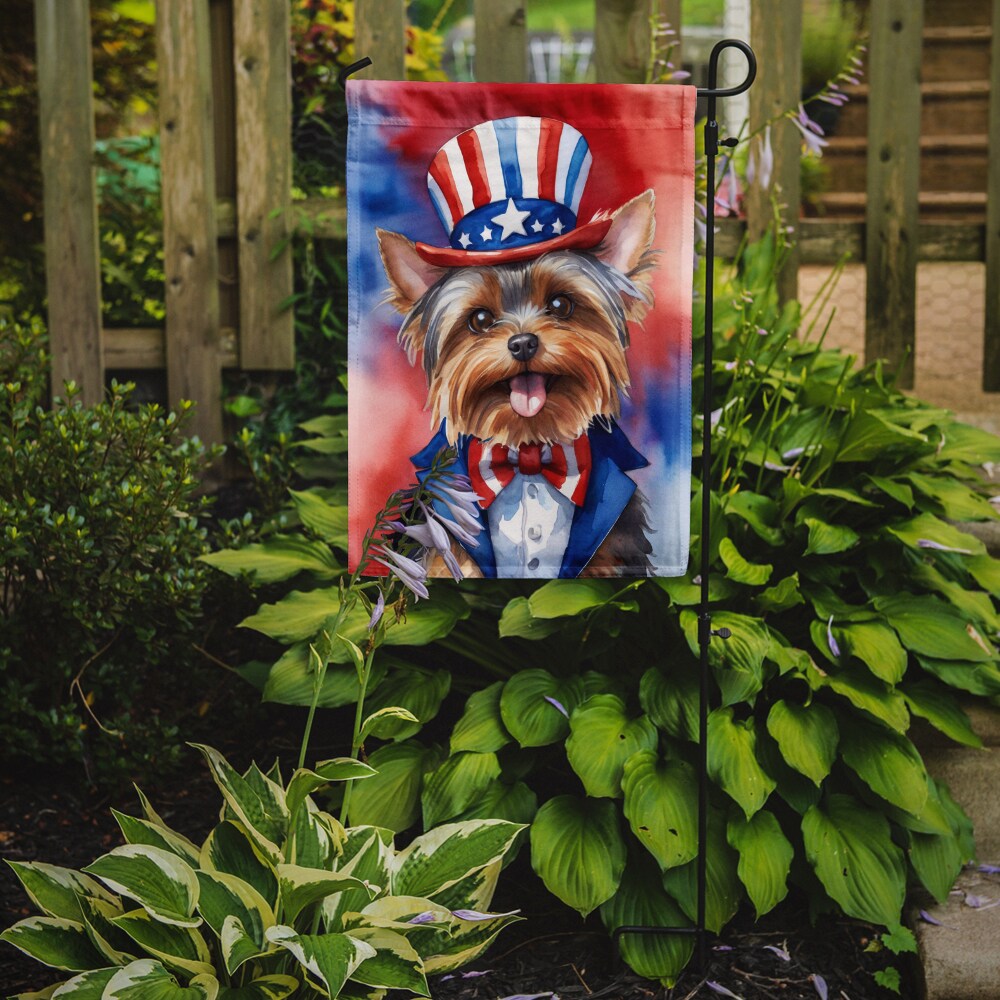 Caroline's Treasures Yorkshire Terrier Garden Flag - Thumbnail 2