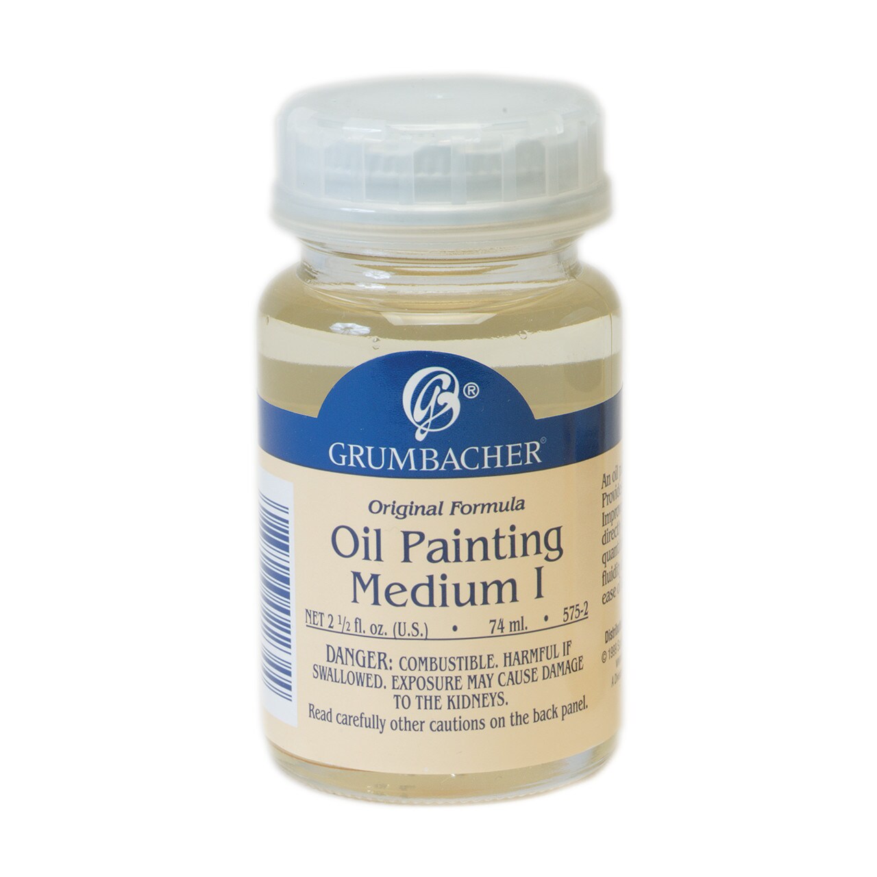 Grumbacher Oil Painting Medium I, Matte 2.5 Oz.