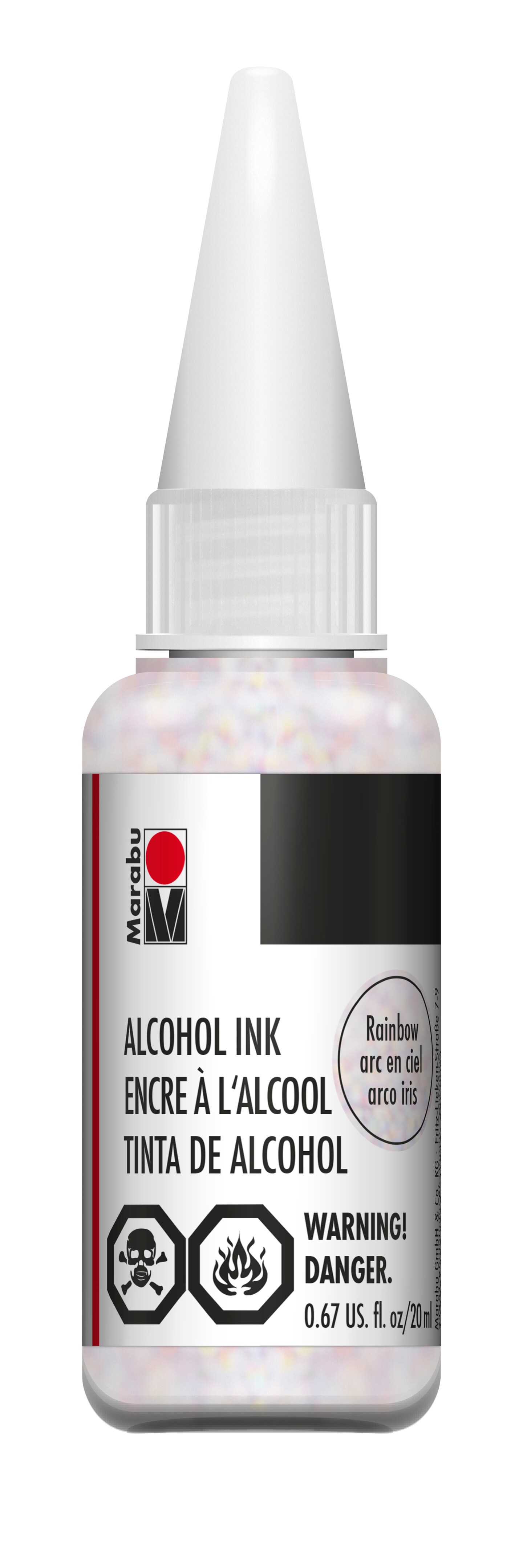 Marabu Alcohol Ink Additive, 20Ml,  Rainbow