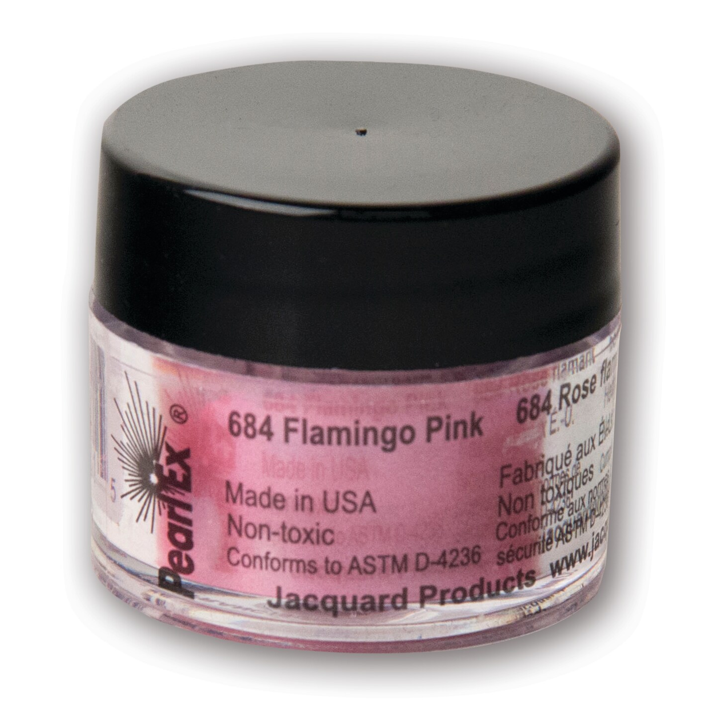 Jacquard Pearl Ex Pigment, 3G, Flamingo Pink