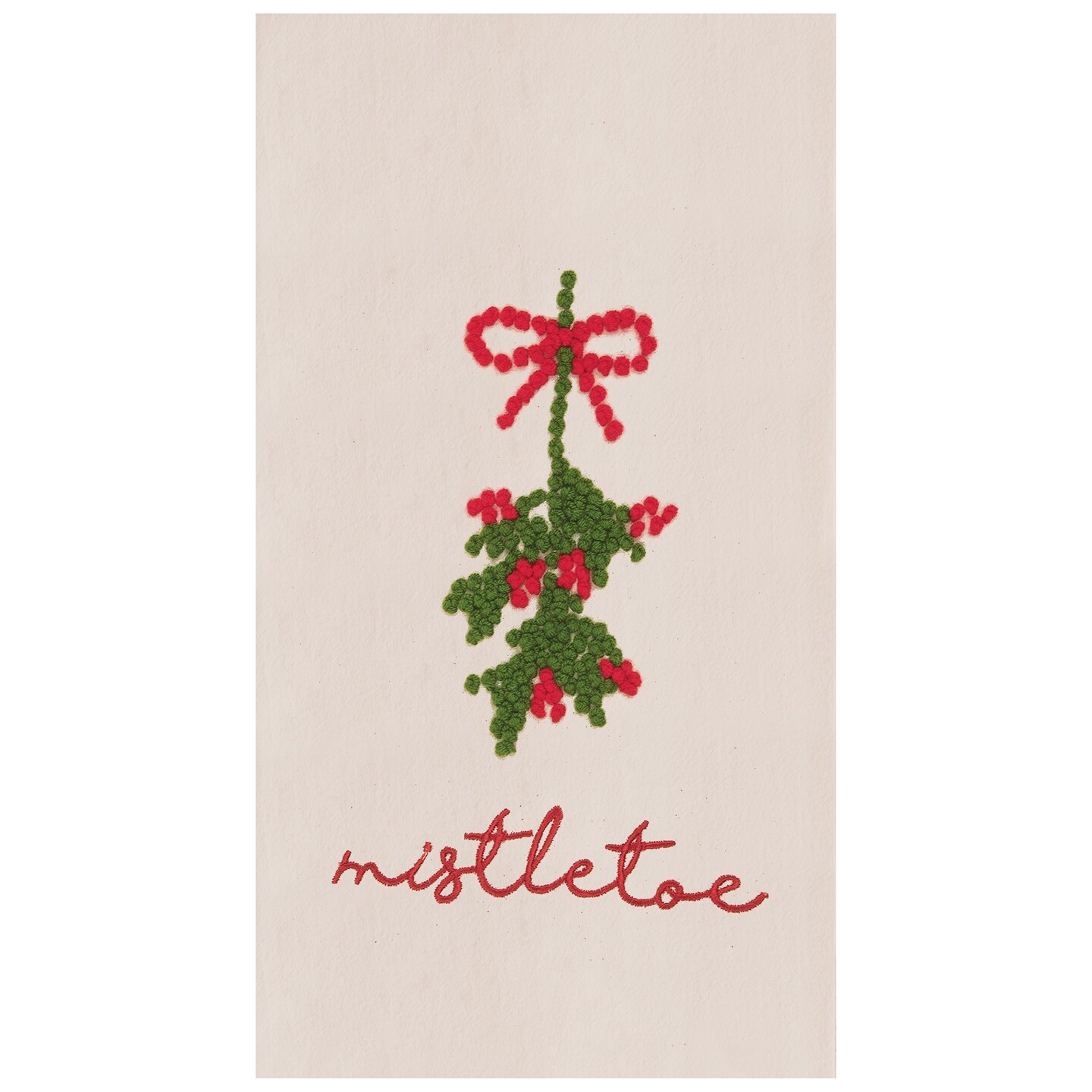 Mistletoe Embroidered Scalloped Nia Bubble with Ruffle Collar main image 0