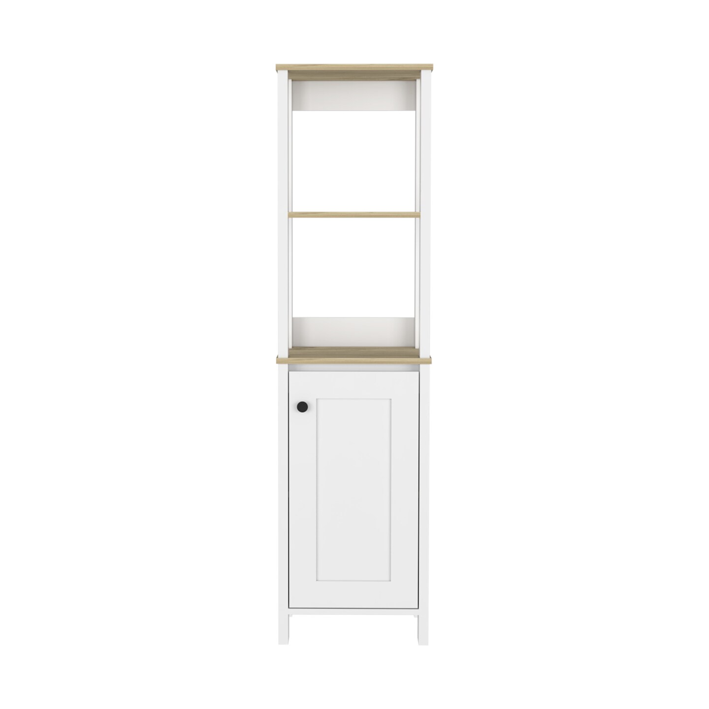 4-Shelf Linen Cabinet - 57.32 | Elevate Bathroom Storage