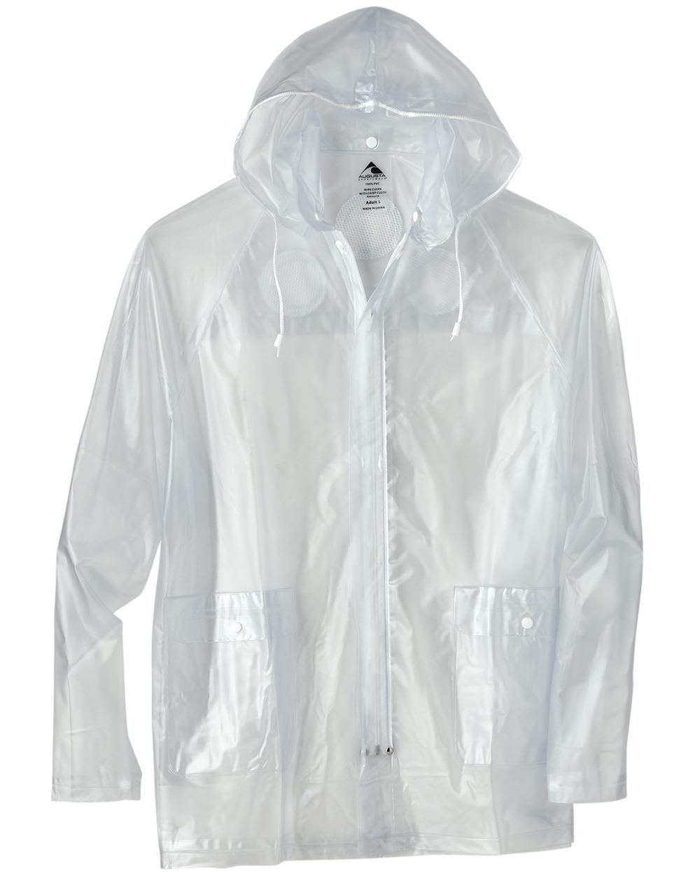 Augusta Sportswear&#xAE; Clear Hooded Rain Jacket
