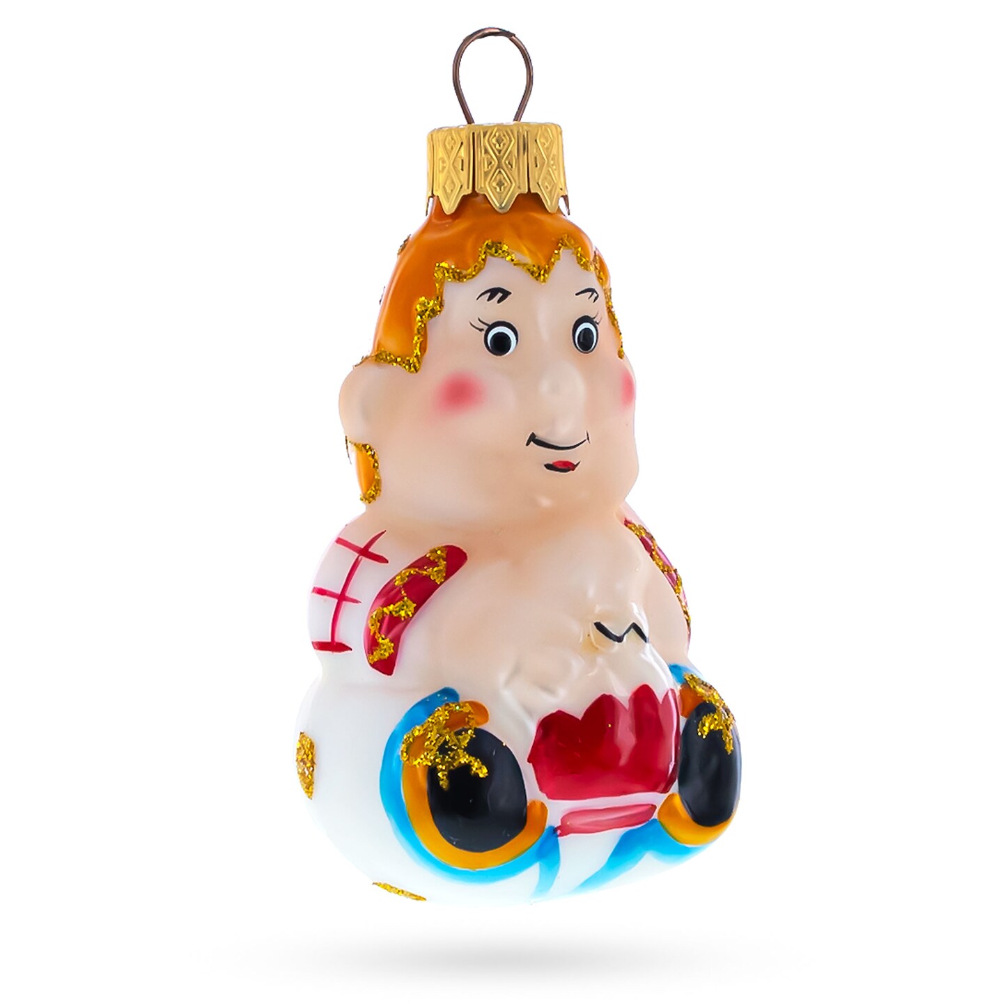 Carlson Classic Fairytale Character Glass Christmas Ornament