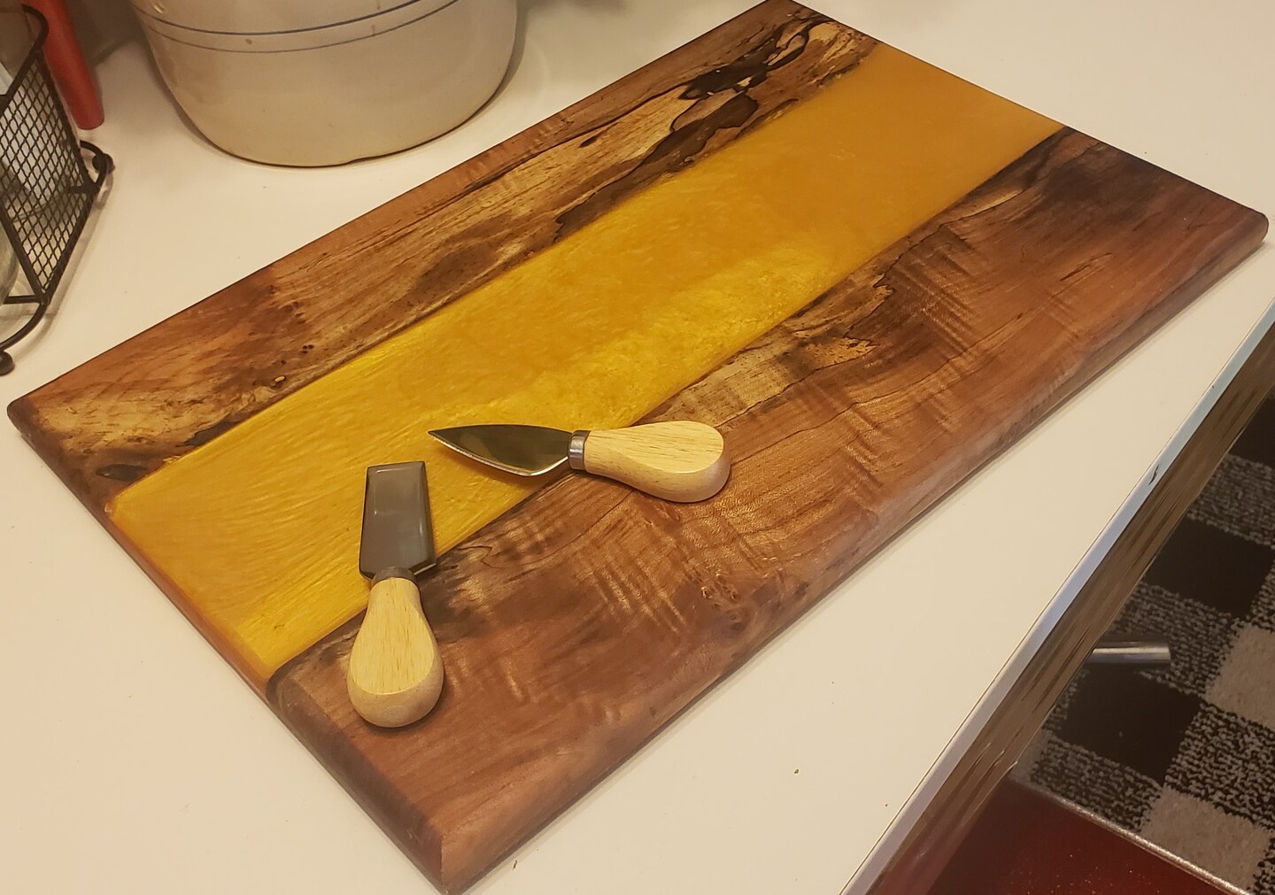 Spalted Maple Charcuterie Board, Unique Wood Serving Board, selling Unique Wood Display Board, Charcuterie Board, Unique Wood Charcuterie Board,