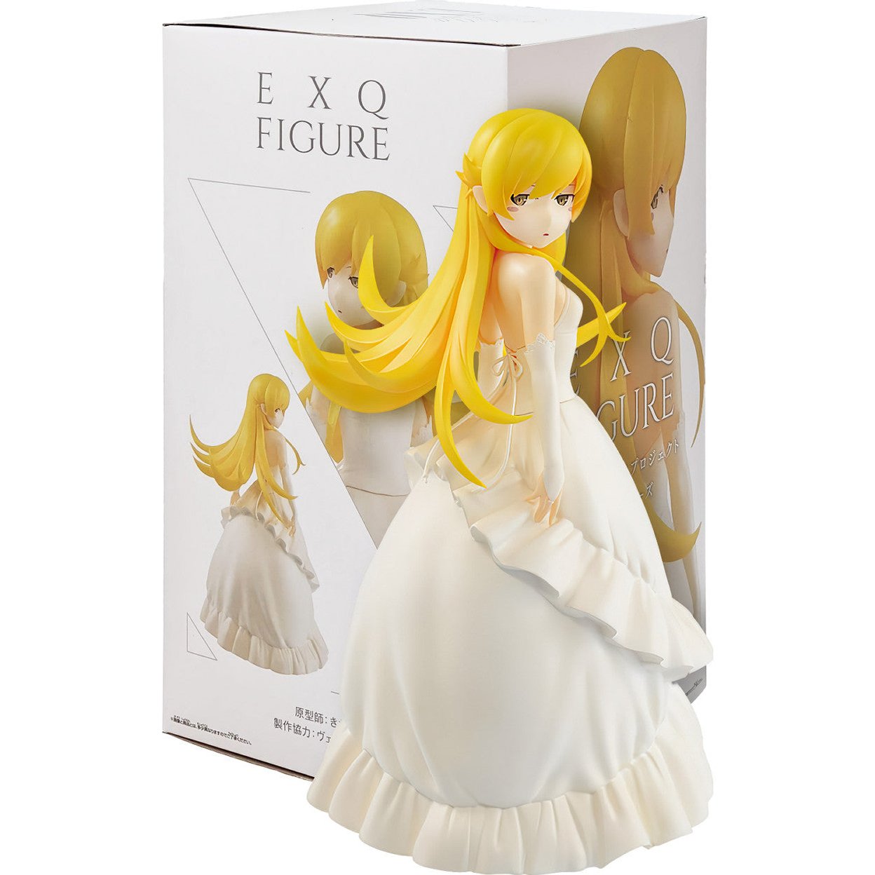 Banpresto Exq Oshino Shinobu Pvc Figure Bakemonogatari Anime Collectible Model