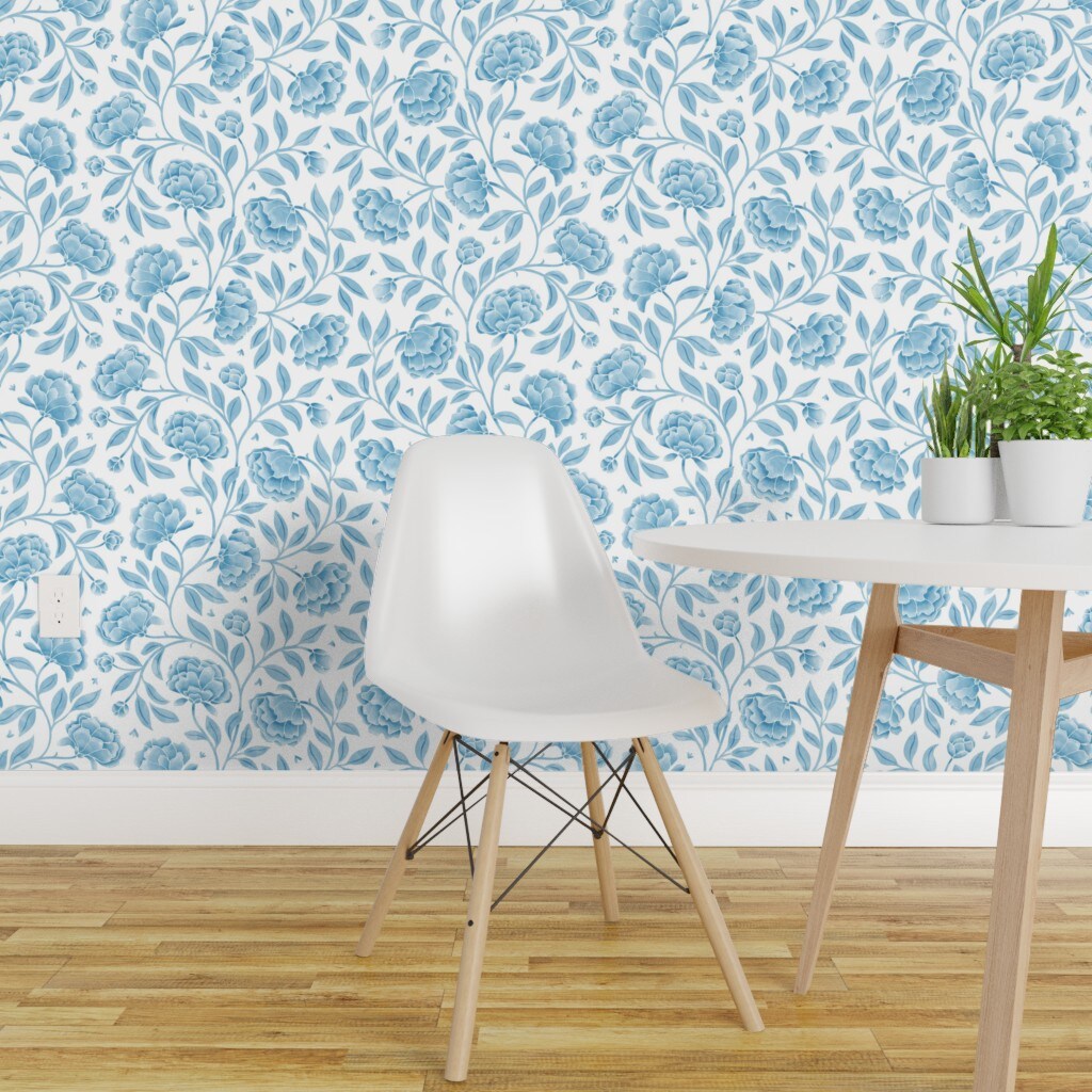Floral Wallpaper: Peel & Stick or Removable