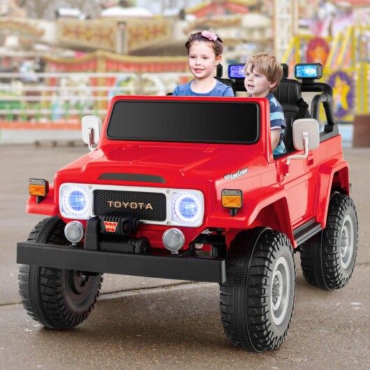 12V 2-Seat Kids Ride On Car with 2.4G Remote Control and USB Port