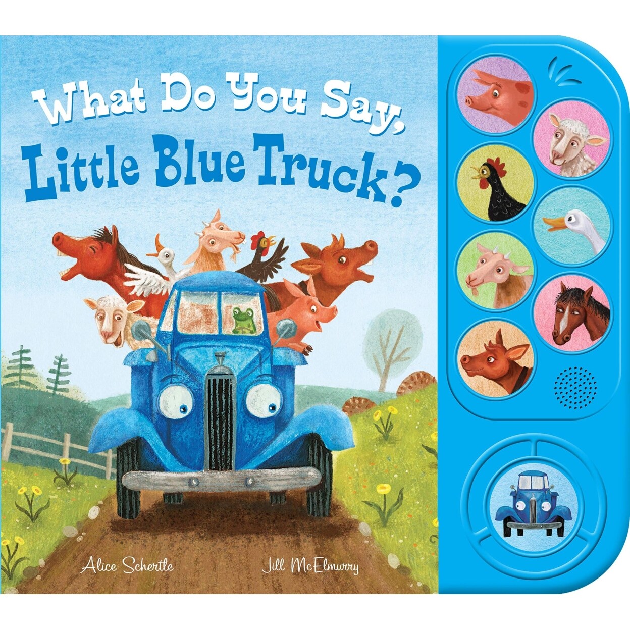 What Do You Say Little Blue Truck? (Sound Book)
