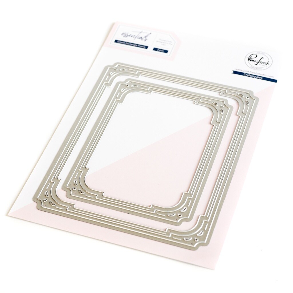 Pinkfresh Studio Essentials Die Set-Ornate Rectangle Frame | Michaels