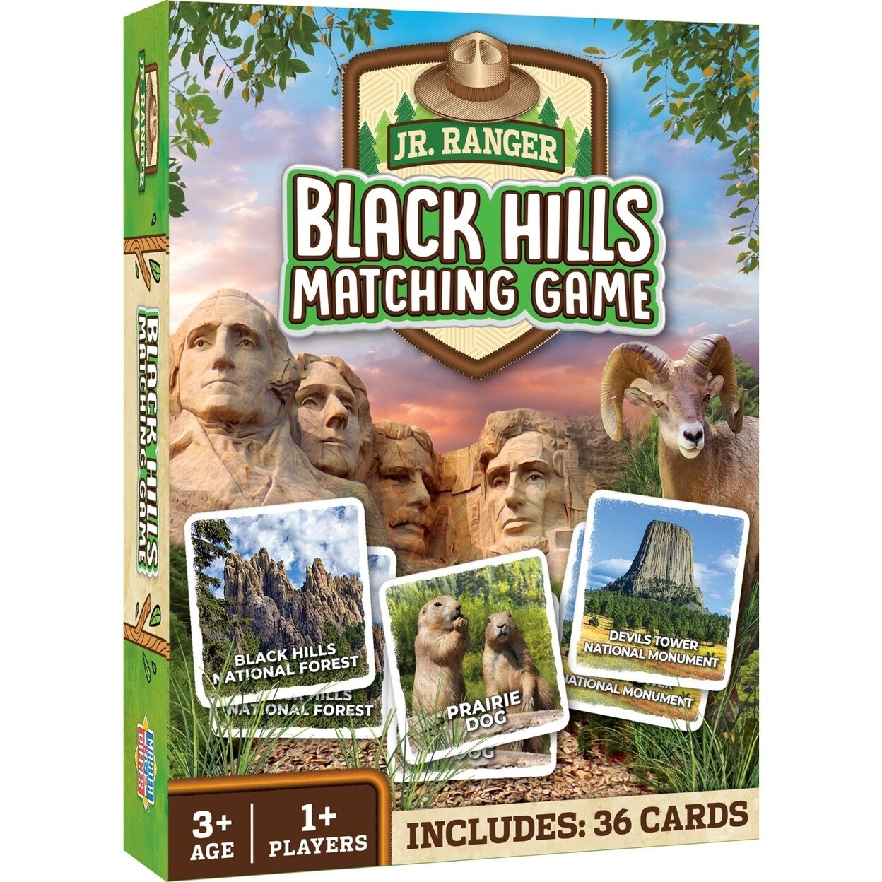 Jr Ranger Black Hills Matching Game Family Fun Memory Game 3+ By ...