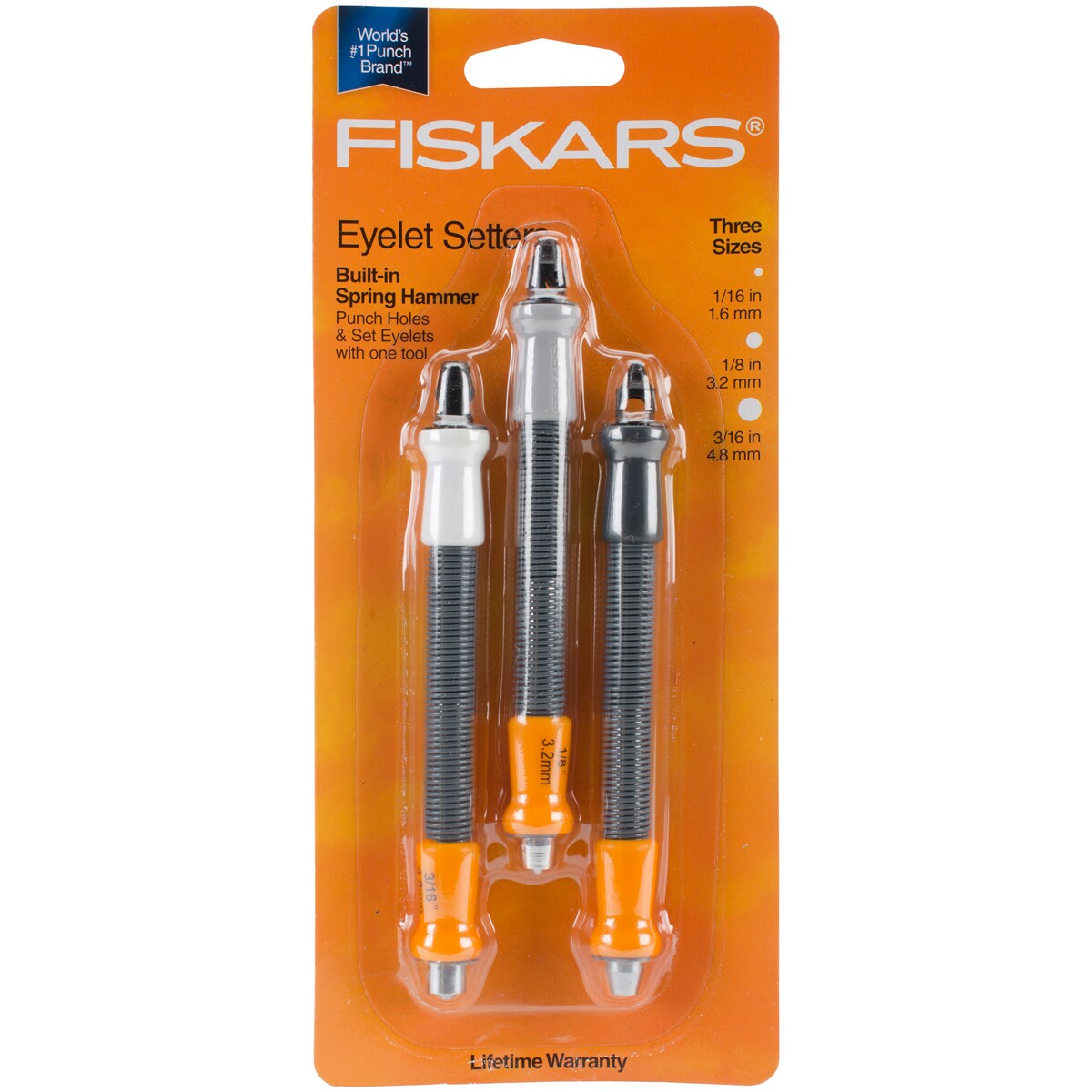 Eyelet Setter Set-1/16&#x22;, 1/8&#x22; &#x26; 3/16&#x22;