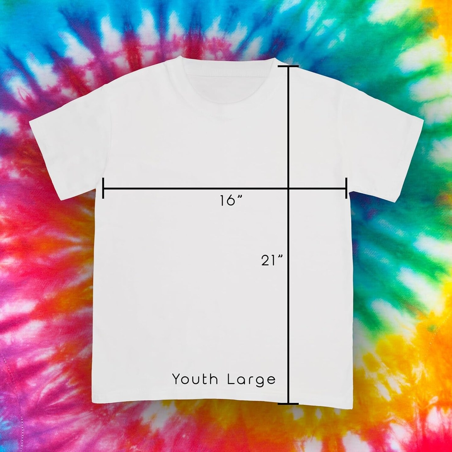 All-In-One Children&#x2019;S Tie Dye Kit - Tie Dye Party Pack W/ 12 Kids Shirts, 12 Colors in Pre-Filled Bottles, 12 Refills, Gloves, Bands &#x26; More - Top Arts and Crafts for Kids 4 &#x26; Up