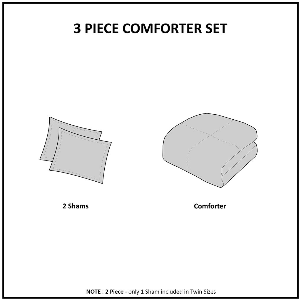 Fur Down Alternative Comforter Mini Set