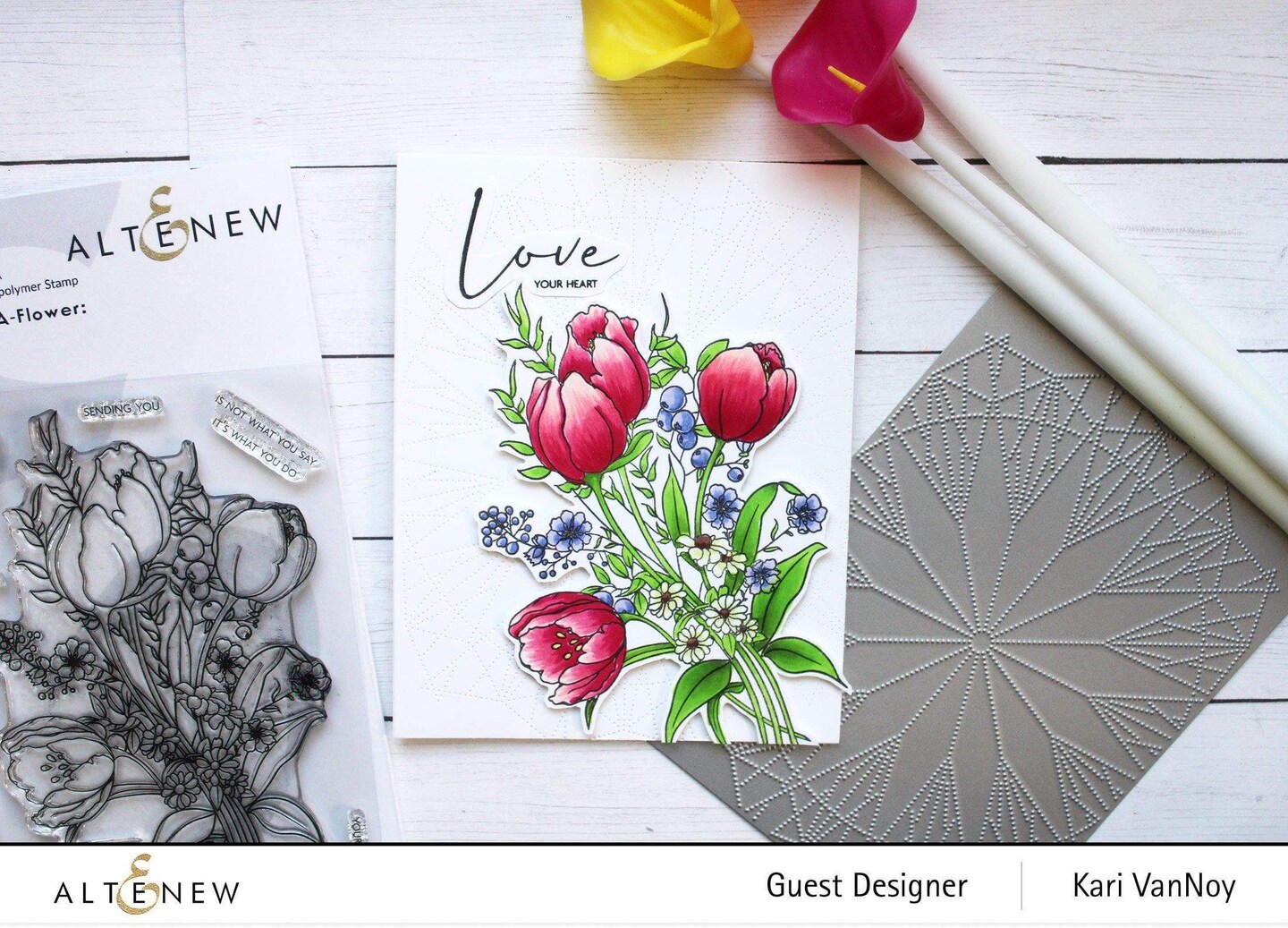 Flower Gel Pen Set - Calla Lily