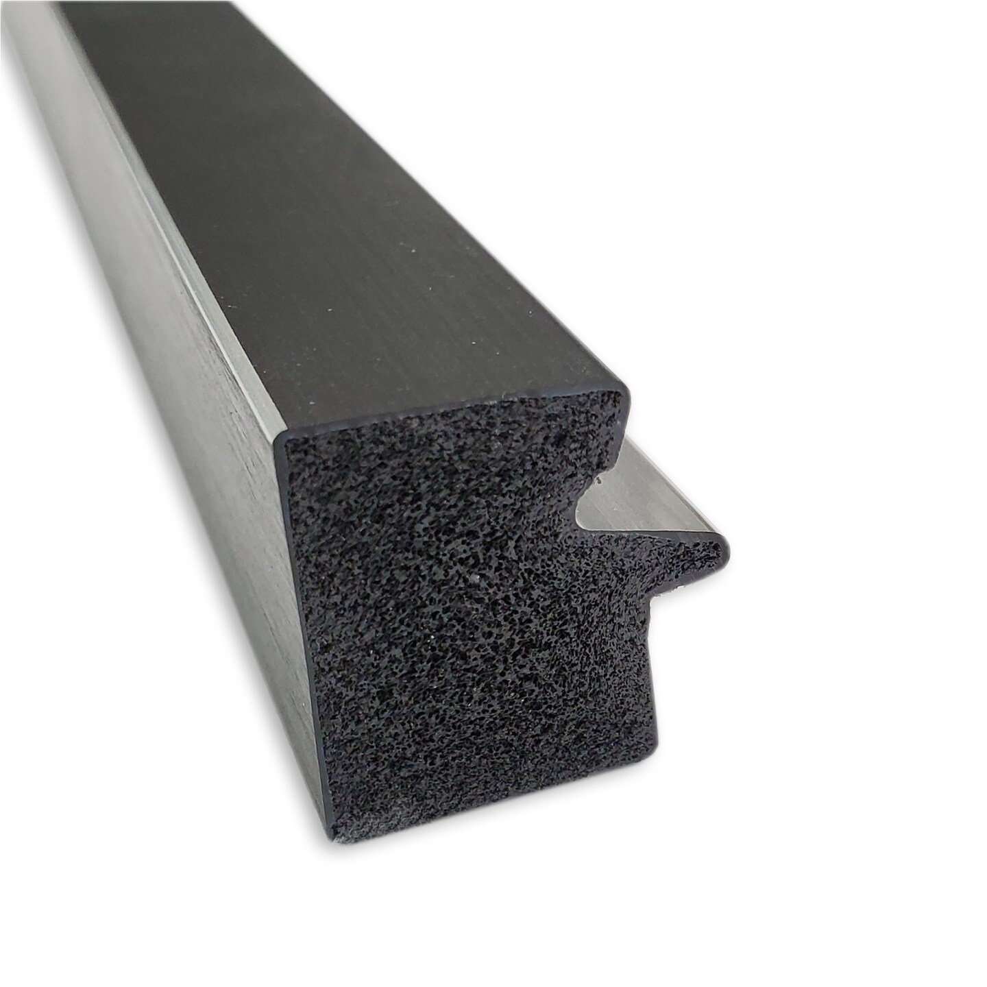 Eva Black Silver Thin Framed Corkboard, Grey Cork